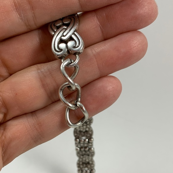 Retired Brighton Intertwining Hearts Bracelet - Picture 6 of 7